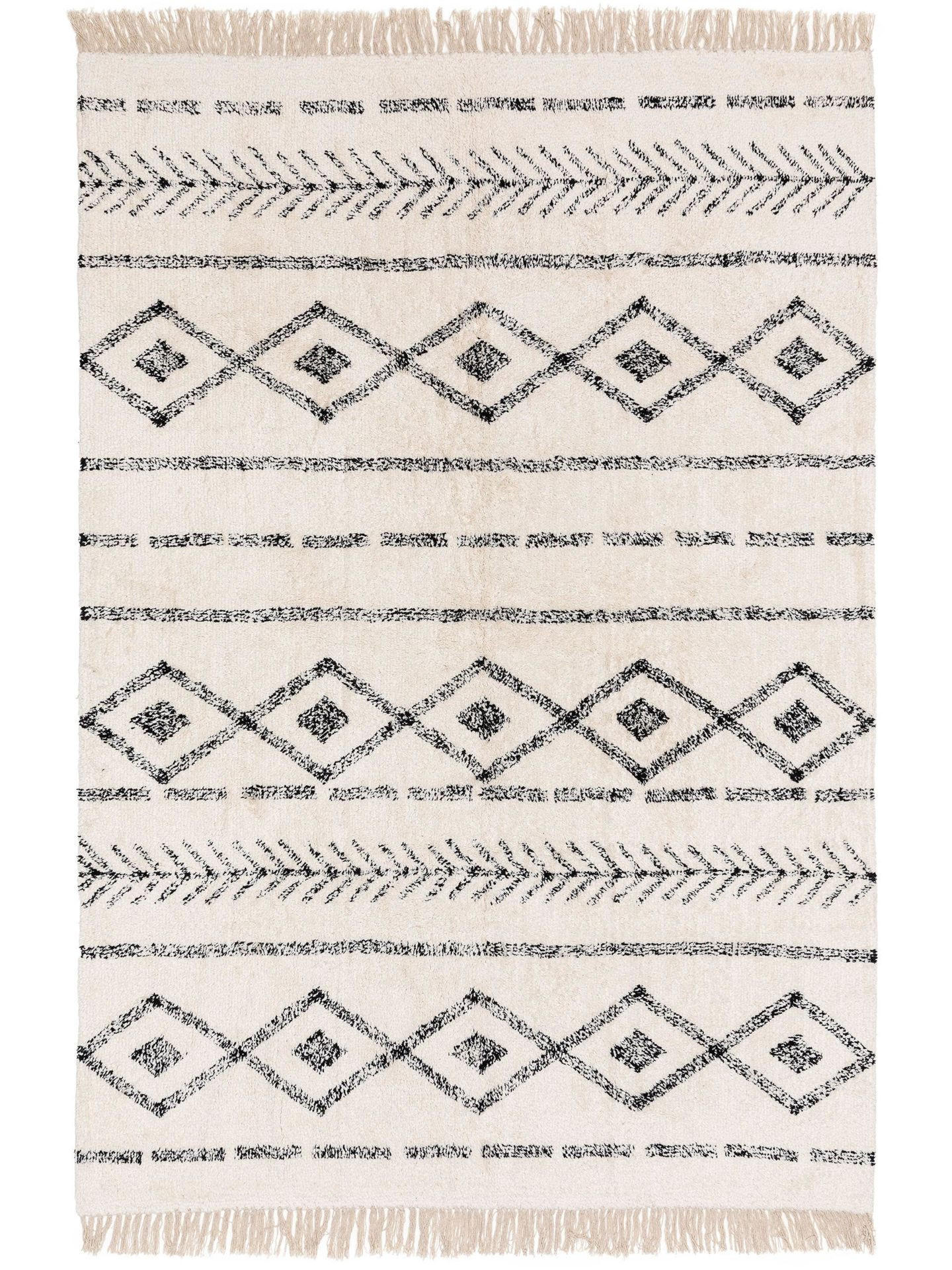 TEPPICH Waschb - Beige, Textil (200/1cm) - KUNSTLOFT