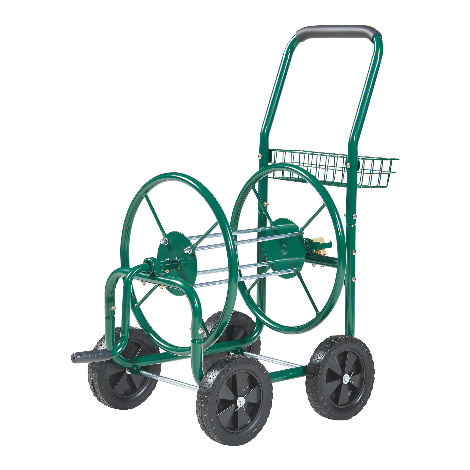 SCHLAUCHWAGEN Pescaza - Grün, Kunststoff/Metall (86/95/44cm) - pro.tec