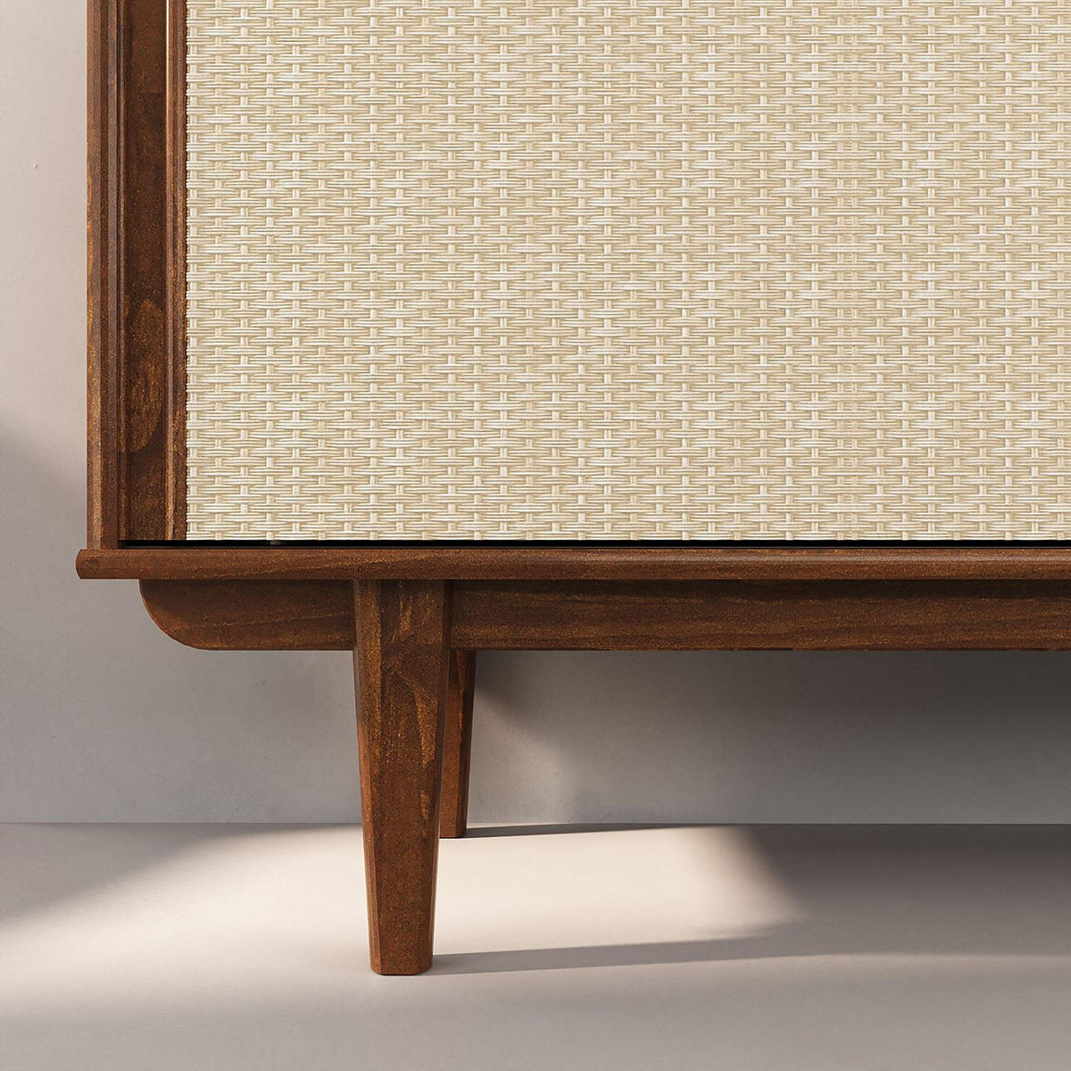 SIDEBOARD SIMONA - Kastanienfarben, Holz (175/76/41cm) - IDIMEX