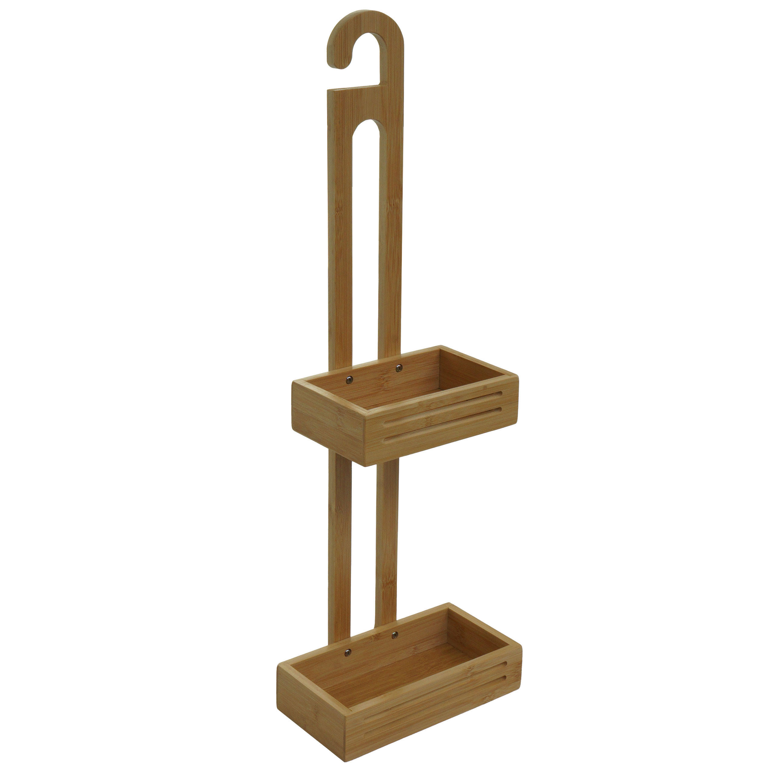 DUSCHABLAGE Braun - Braun, Holz (22/69/13cm) - MCW