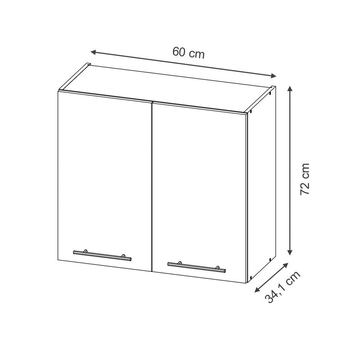 Anthrazit, Holzwerkstoff (60/72/34.1cm) - Vicco