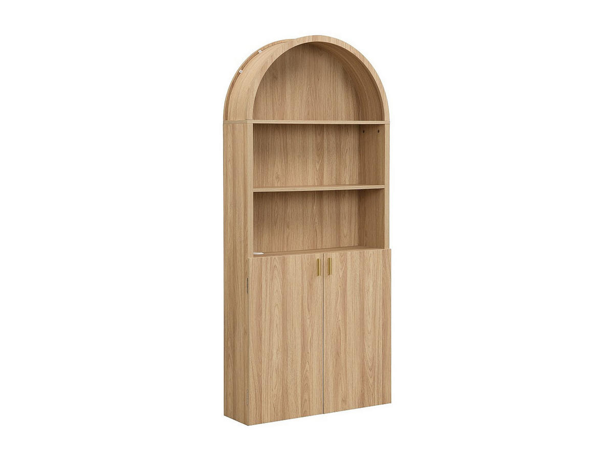 SCHREIBTISCH - 80 cm x 23.5 cm - holz - naturfarben hell Lymiar - Naturfarben, Holz (23.5/80/180.5cm) - Vente-Unique