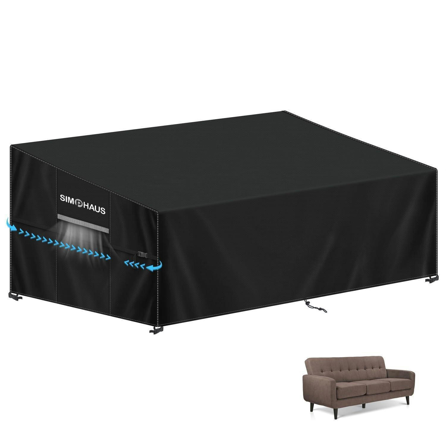 XXXLutz Abdeckung Schwarz 99x89x89 cm