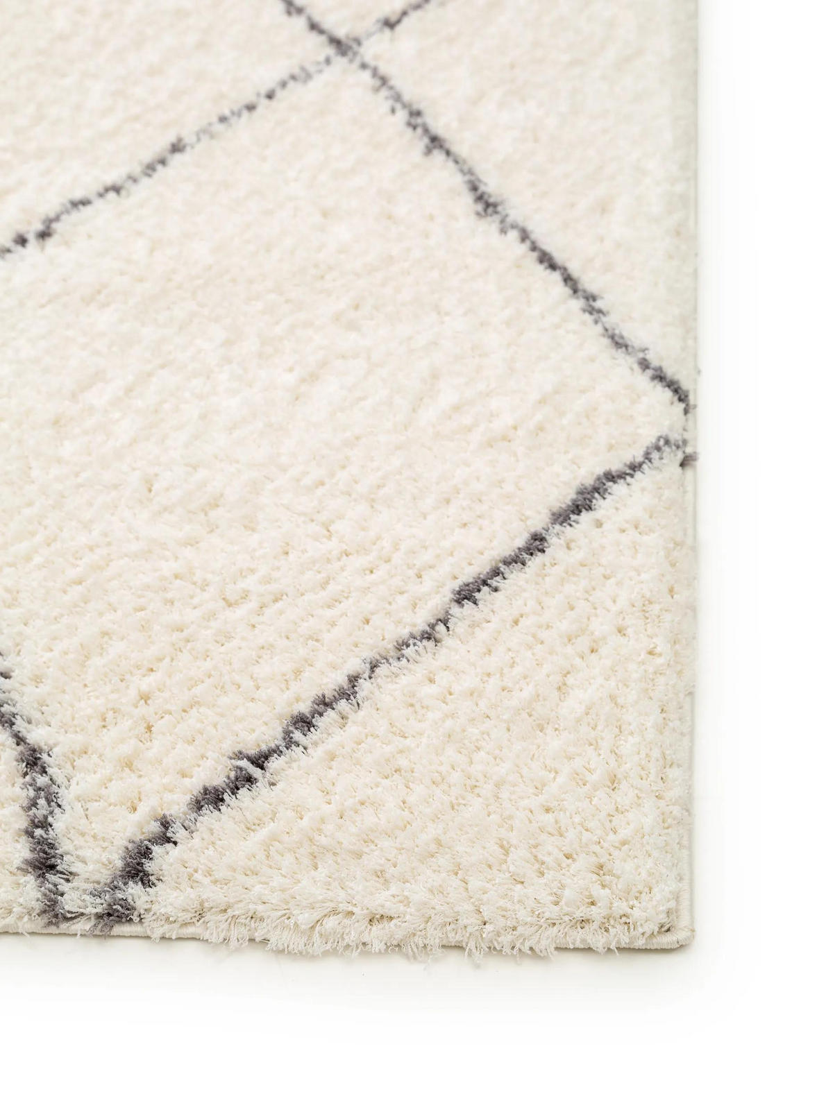 HOCHFLORTEPPICH Benno Cream 240x340 cm - Creme, Textil (240/340cm) - benuta Nest