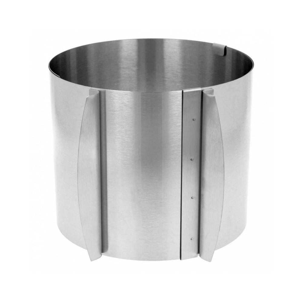 TORTENRING Silber 16/16/20 cm 34737 - Silberfarben, Metall (16/20/16cm) - Brunbeste