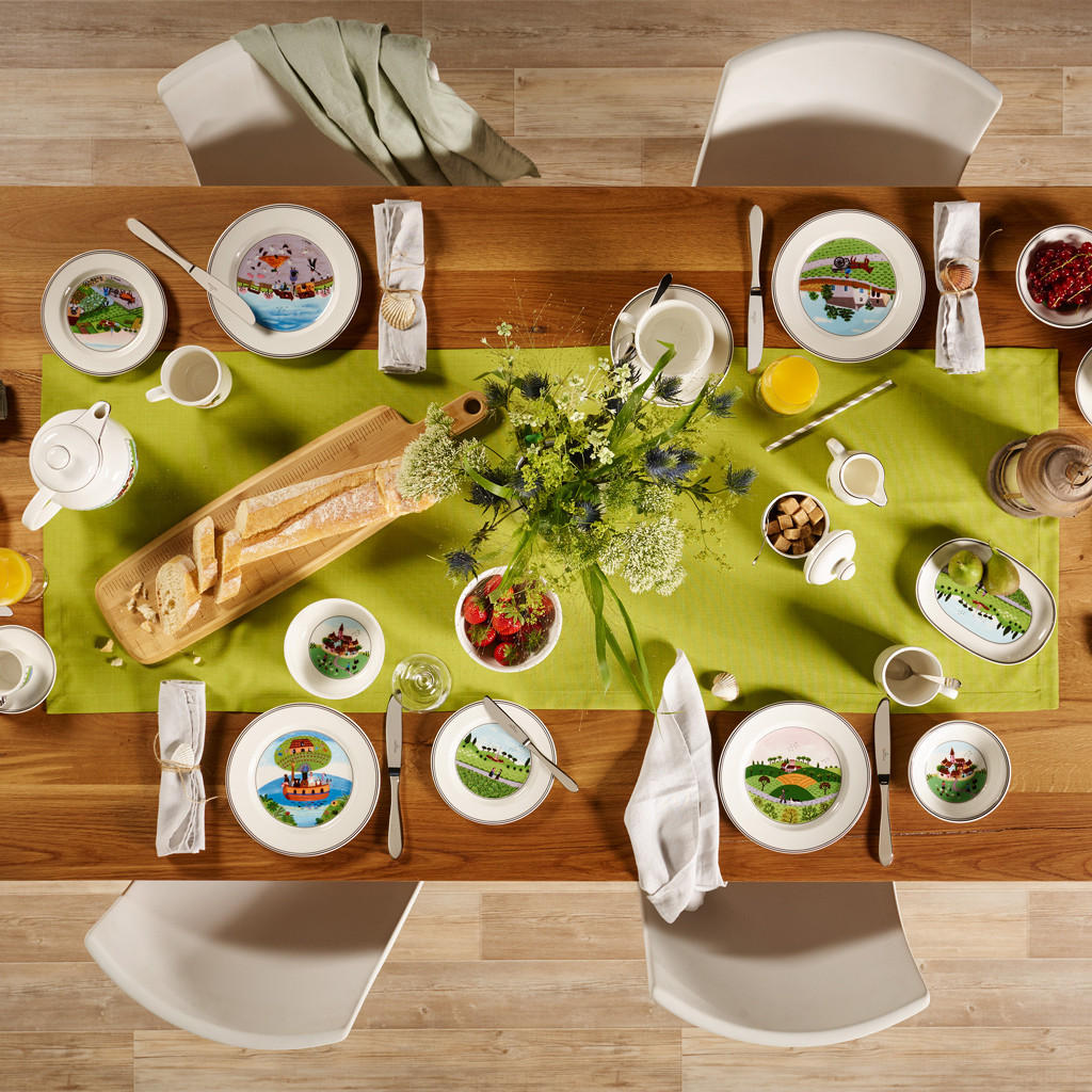 BROTTELLER KOLLEKTION Design Naif bunt ø 17 cm 6er Set - Multicolor, Keramik (17cm) - Villeroy & Boch