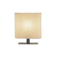TISCHLAMPE SUKO - Beige, Kleine Tischlampe - Beige, Textil (10.2/21/24.5cm) - Home Deluxe