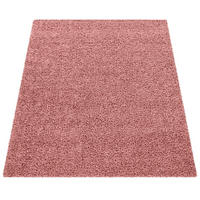 HOCHFLORTEPPICH 160/220 cm Twister 500 - Pink, Kunststoff (160/220cm) - Paco Home
