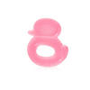 BEISSRING Ente rosa mit Wasser gefüllt, Zahnhilfe, Kühlbeißring, ab 3 Monaten - Rosa, Kunststoff (8/9cm) - Lorelli