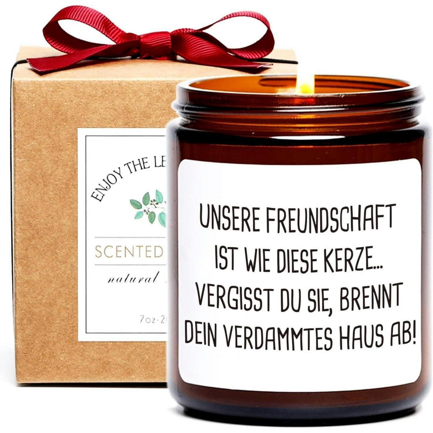 XXXLutz Duftkerze Braun 9 cm