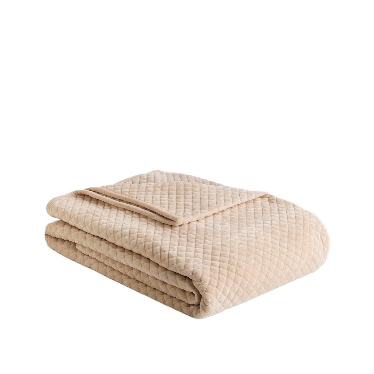 TAGESDECKE Plums - Beige, Textil (200/220cm) - home&you