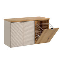 WASCHTISCHUNTERSCHRANK 100cm Manoa Kaschmir - Holz - Beige, Holzwerkstoff (100/59/40cm) - Petits-meubles