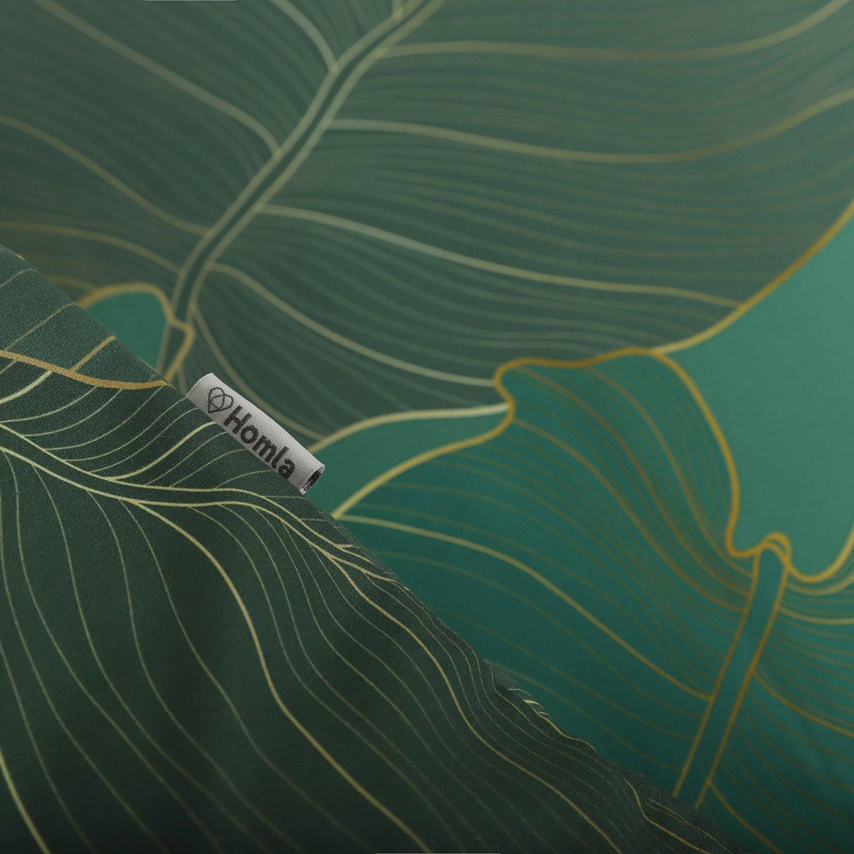 BETTWÄSCHE Gallo Mikrofaser grün 160/200 cm - Grün, Textil (160/200cm) - Homla