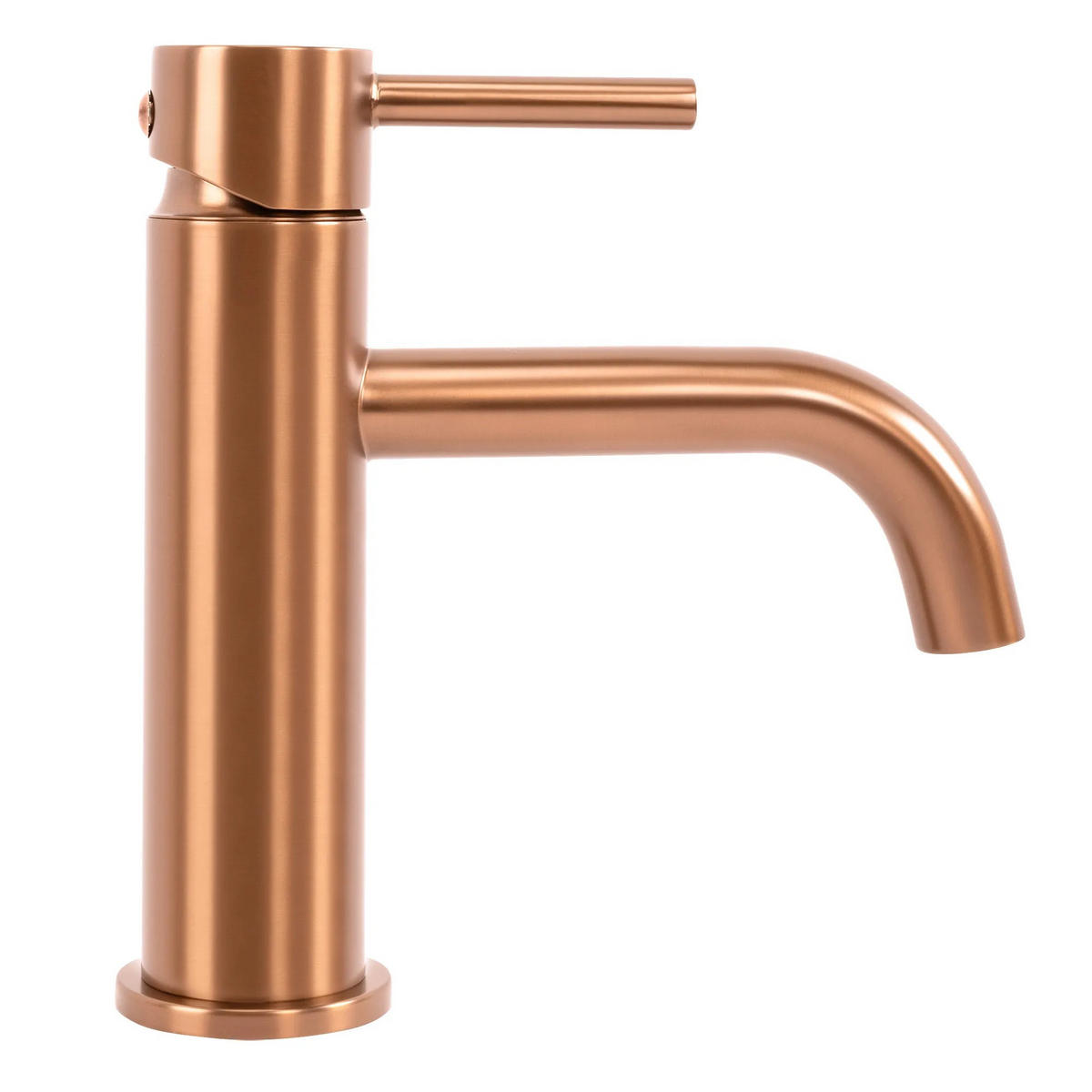 WASCHBECKENARMATUR Rea Lungo Copper Brush - Kupferfarben, Metall (10/16.5/10cm) - REA