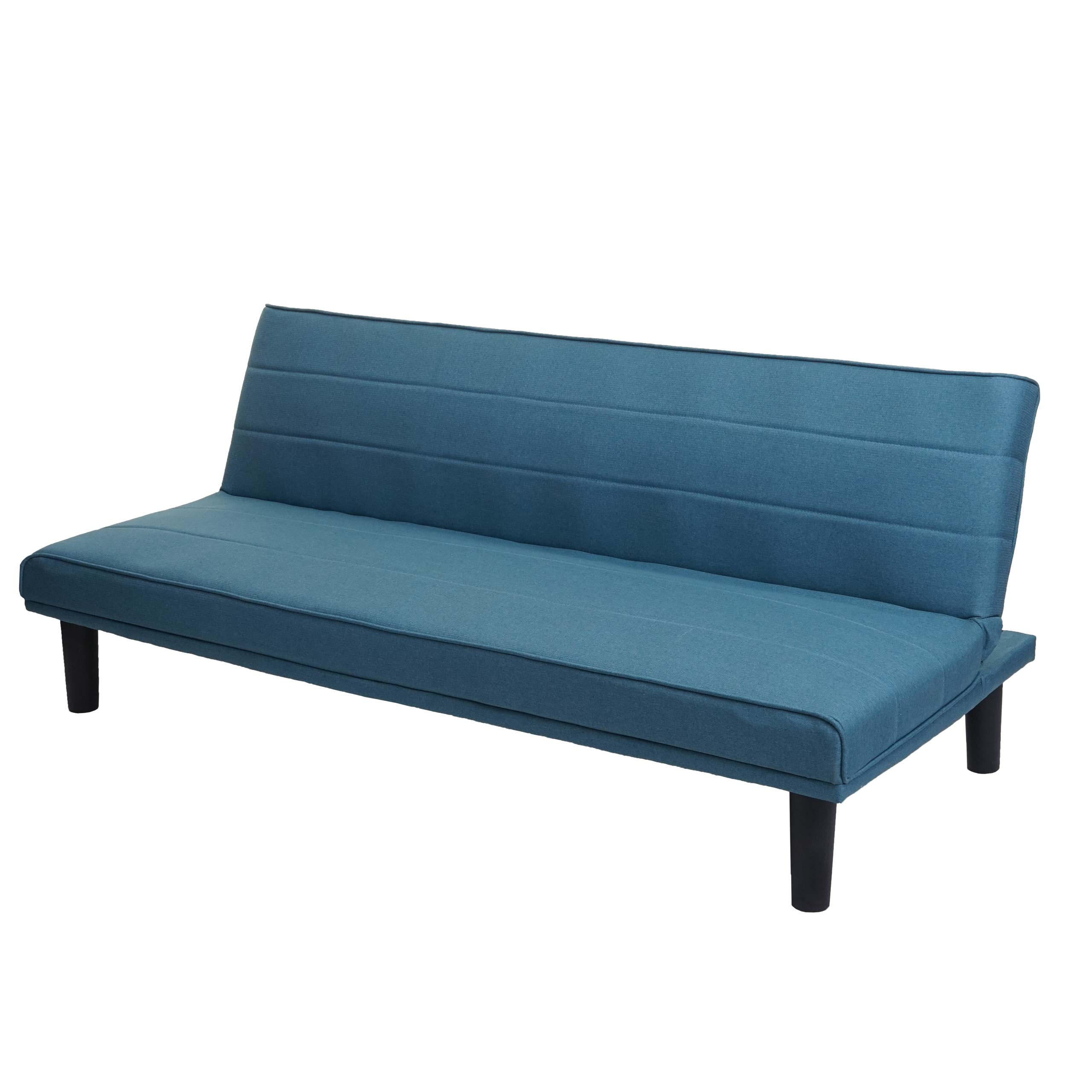 SCHLAFSOFA Türkis, Blau - Türkis/Blau, Textil (165/72/78cm) - MCW
