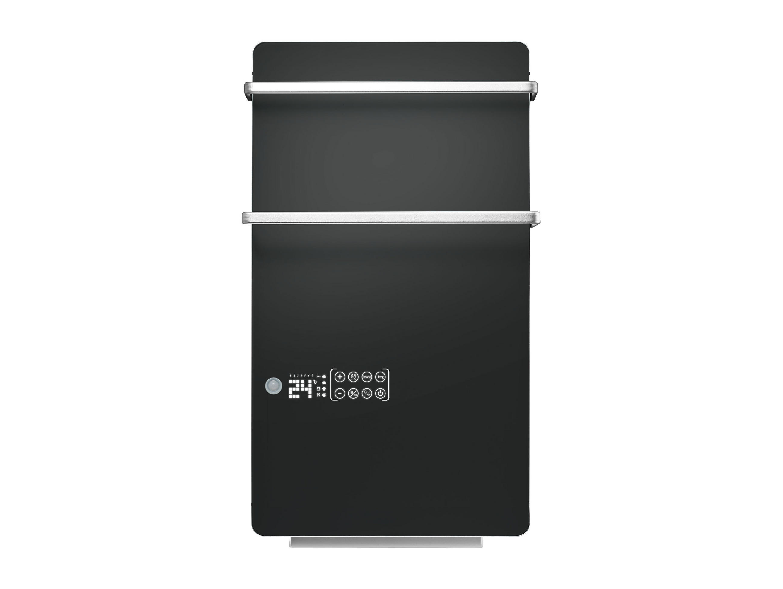Purline Handtuchtrockner Schwarz 46x80x17 cm