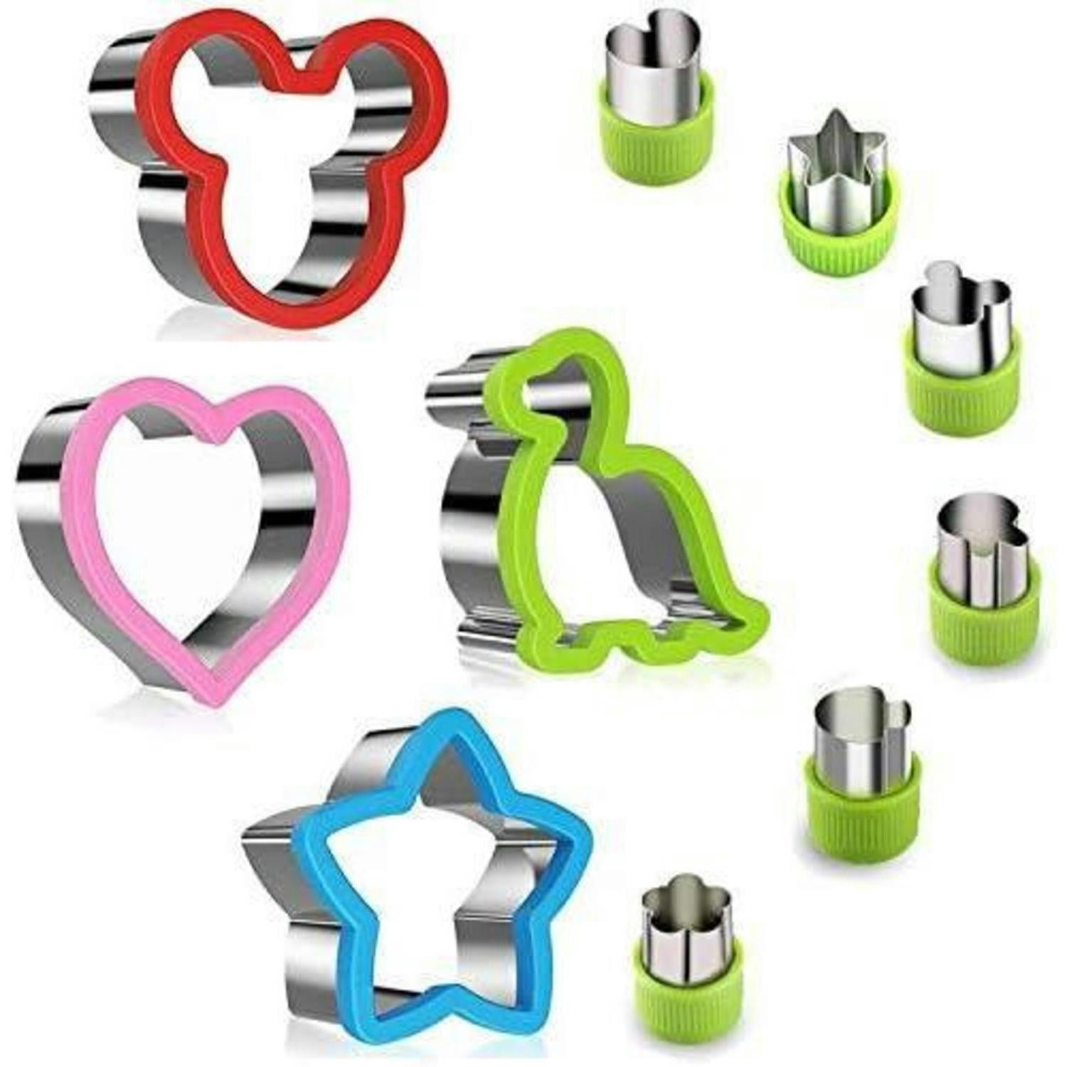 AUSSTECHER Set 4-teilig Sandwich Formen Kinder - Multicolor, Metall (17.5/4.2/22.8cm)