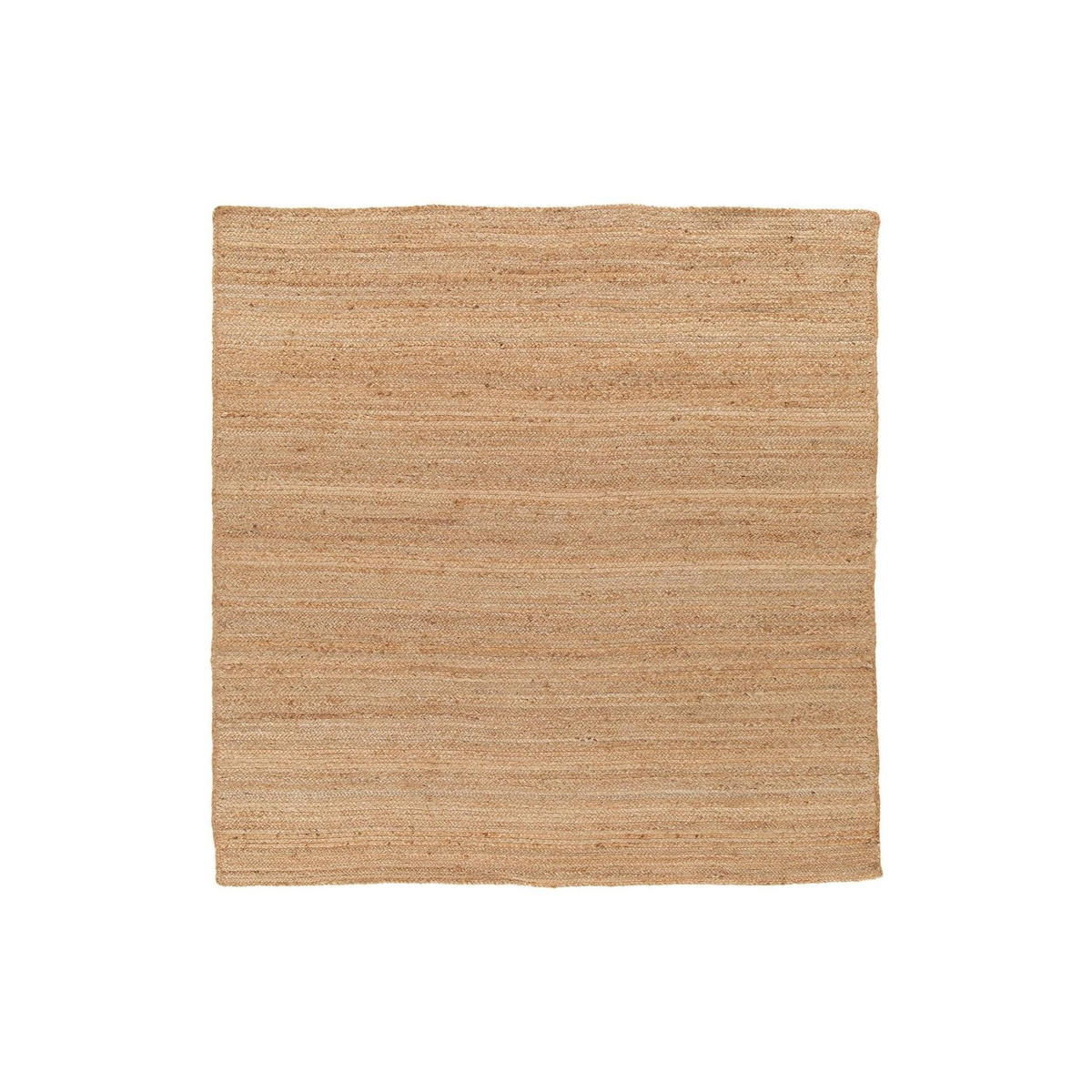 TEPPICH quadratisch aus natürlicher Jute beige - Beige, Naturmaterialien (160/160cm) - AFK Living