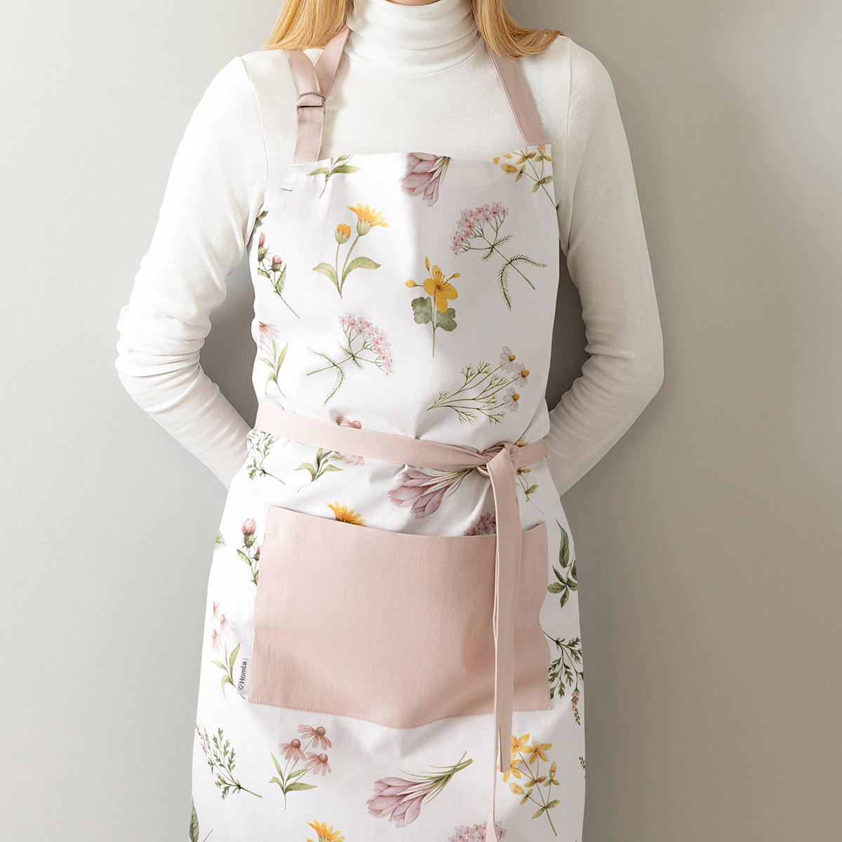 KÜCHENSCHÜRZE Prima 60/80 cm - Multicolor, Textil (60/80cm) - Homla