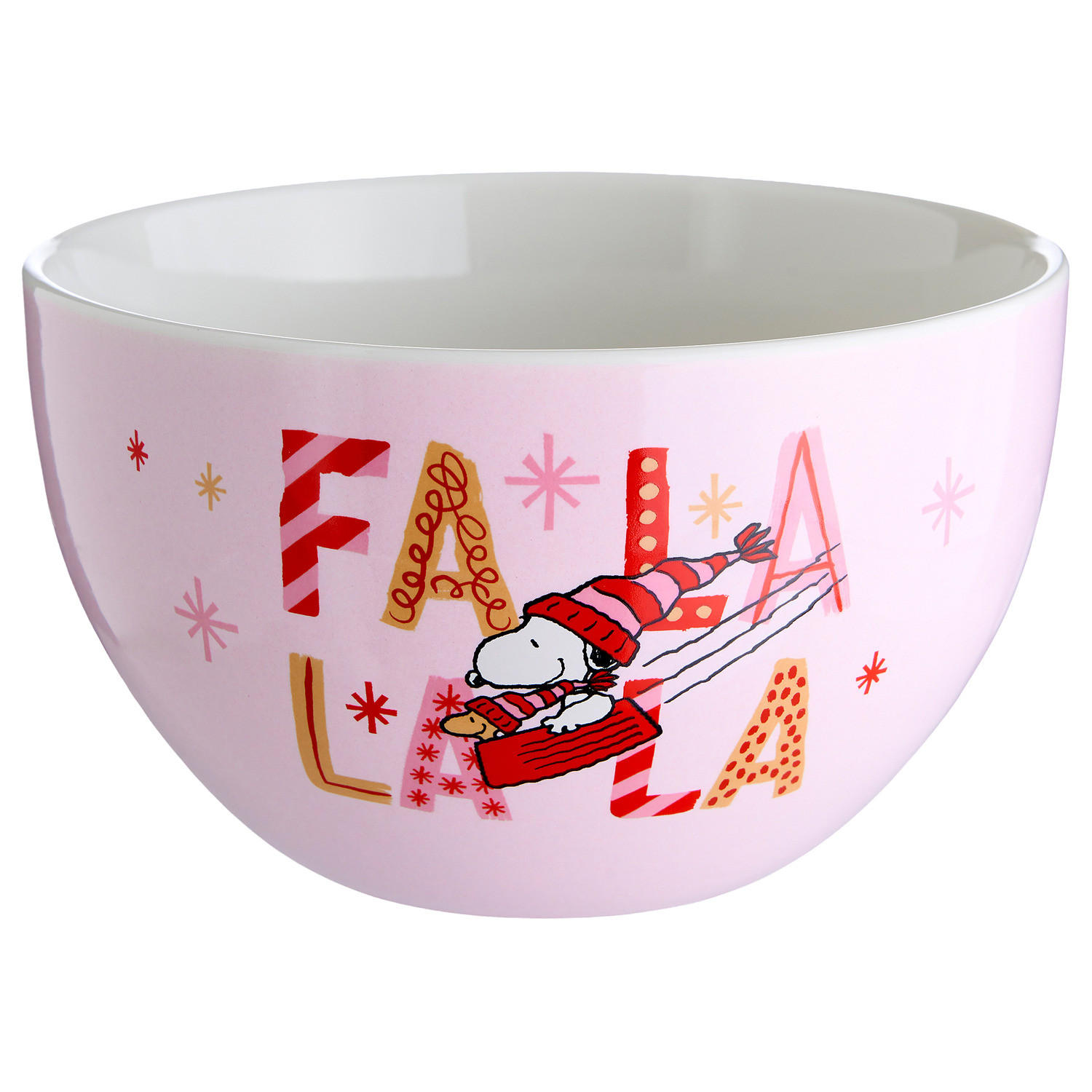 SCHALE Peanuts 600 ml - Pink, Keramik (14/14/8cm) - Butlers