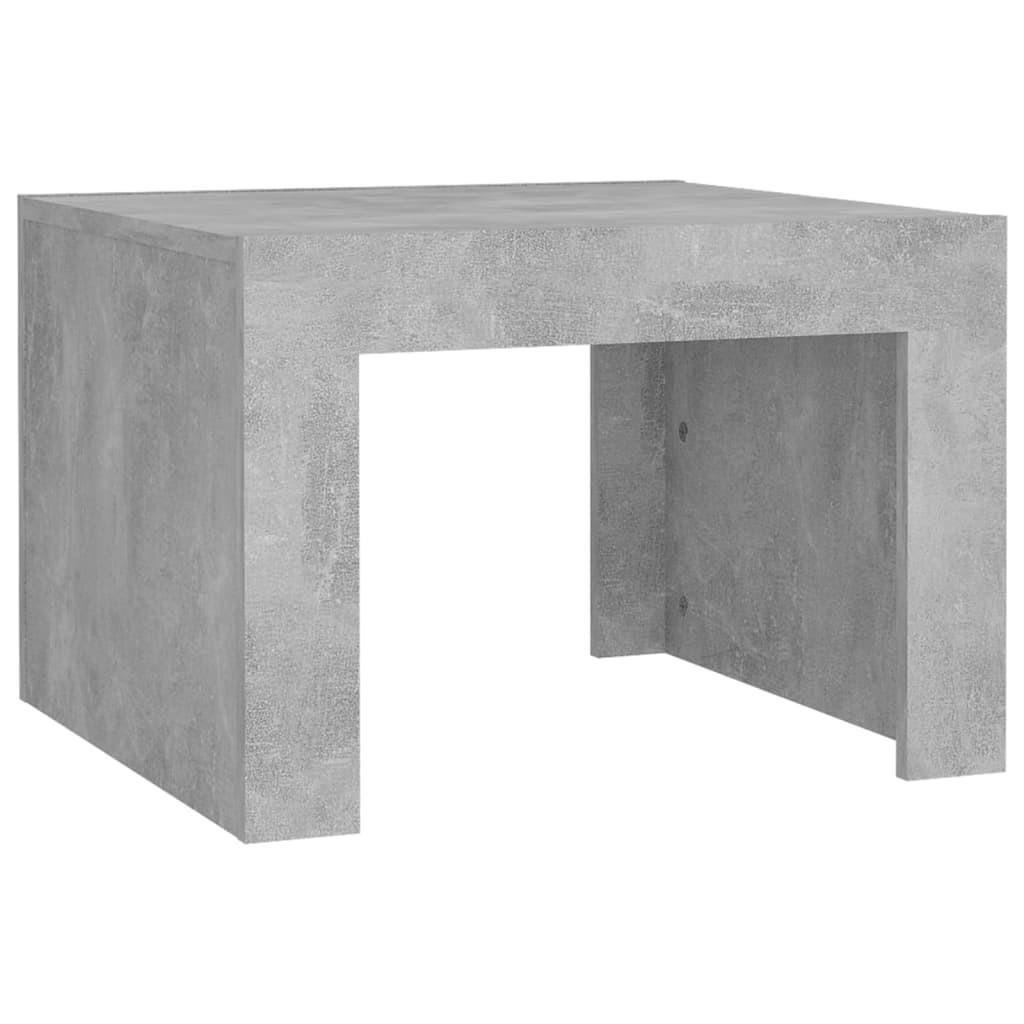 COUCHTISCH Betongrau 50x50x35 cm Holzwerkstoff - Grau, Holzwerkstoff (50/50/35cm) - furnicato