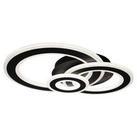 LED DECKENLEUCHTE Metall Grau RIO - Grau, Metall (47.5/36/7cm) - Wofi