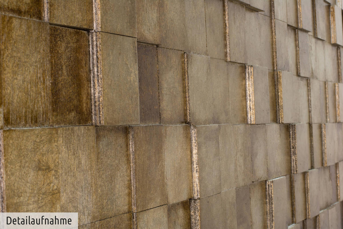 HOLZBILD Beige 144/44 cm - Beige/Braun, Holz (10/44cm) - KUNSTLOFT