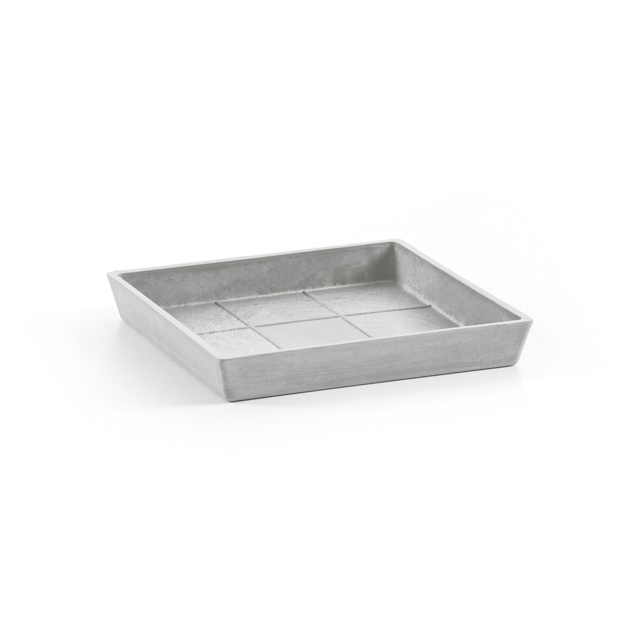 Ecopots Blumentopfuntersetzer Hellgrau 2.6 cm