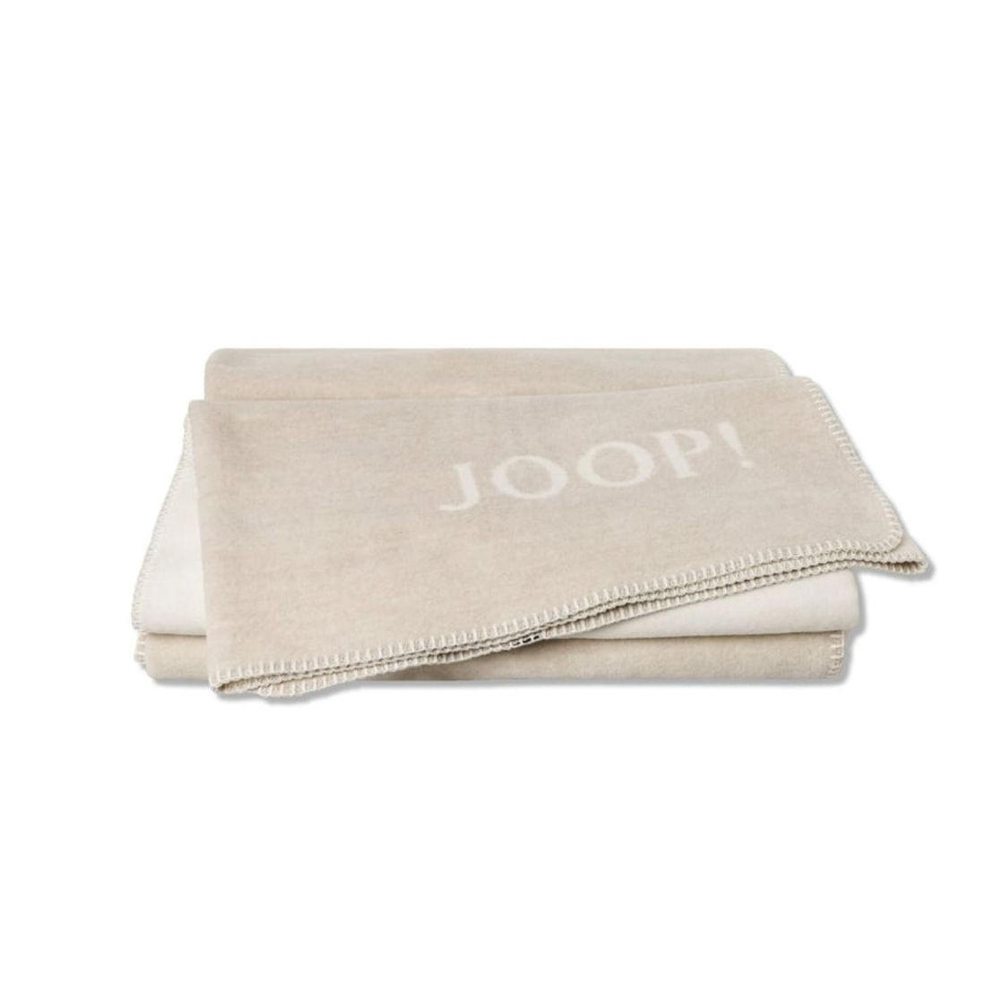 WOHNDECKE Uni-Doubleface Chateau-Natur 150 x 200cm - Naturfarben, Textil (150/200cm) - Joop!