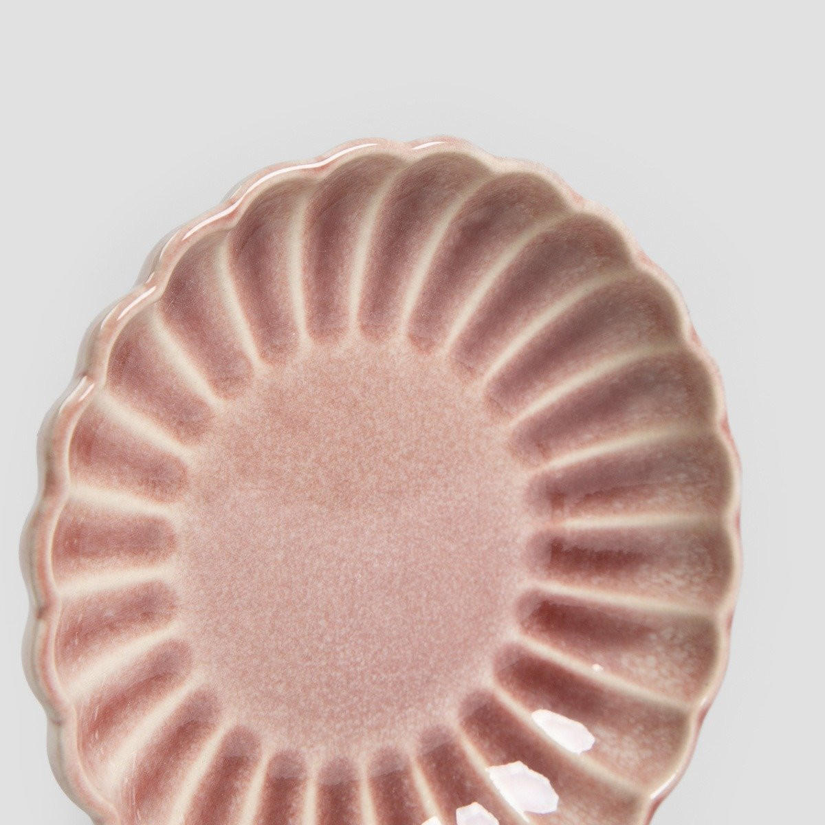 DESSERTTELLER Melida klein rosa 10 cm 6er-Set - Rosa, Keramik (10/10/1cm) - Homla