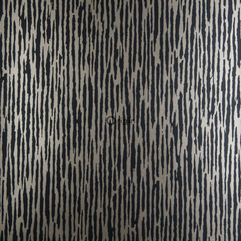 TAPETE Tarnmuster 52 cm x 10.05 m - Schwarz, Papier (52/1000cm) - Origin Wallcoverings
