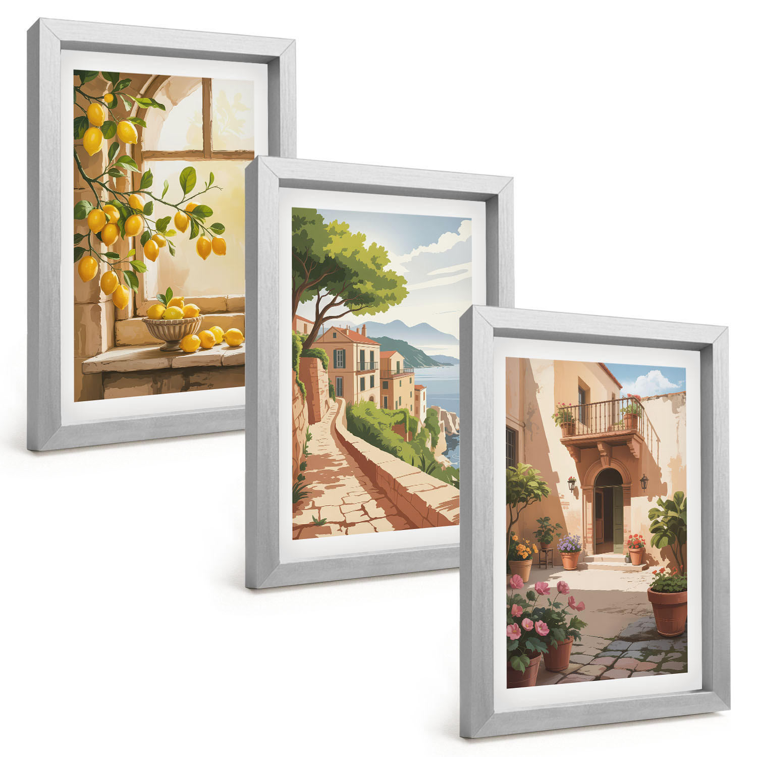 Tulup Bilder Silber 20x30 cm