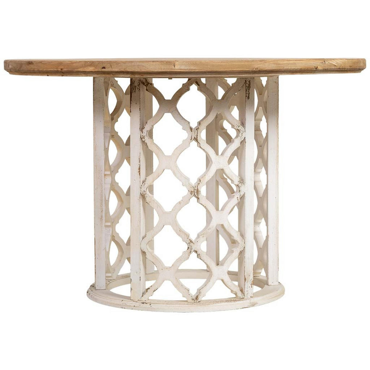 ESSTISCH aus holz 120x120x79cm - Braun, Holz (120/120/79cm) - Wanderlust