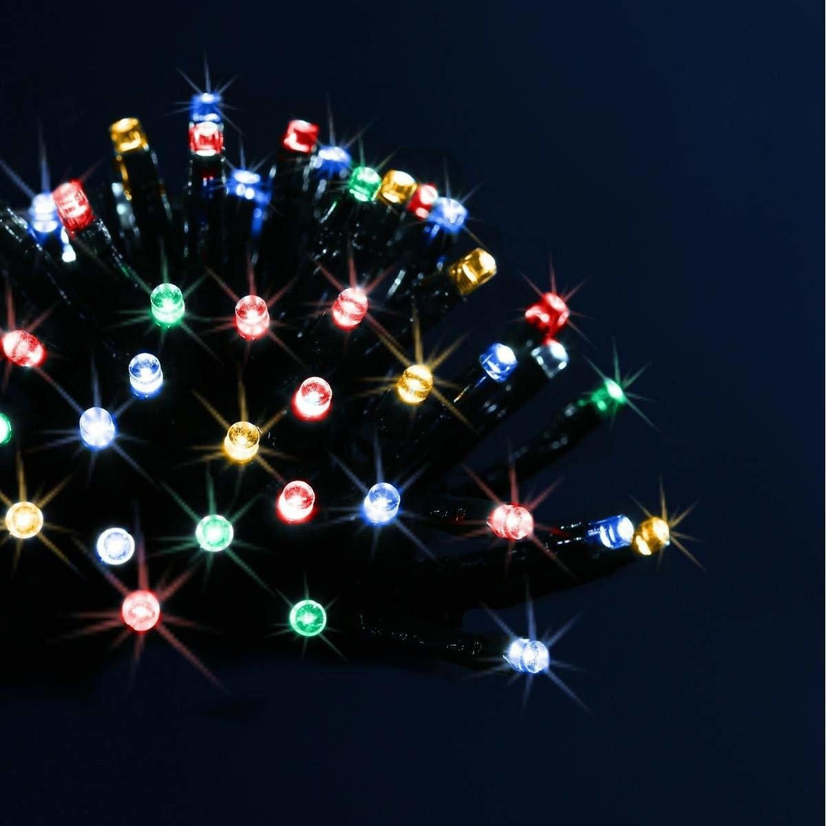 LICHTERKETTE 96 LED bunt - Multicolor, Kunststoff (700cm) - Fééric Lights and Christmas
