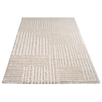 HOCHFLORTEPPICH 240/330 cm Palma 334 - Weiß, Textil (240/330cm) - Paco Home