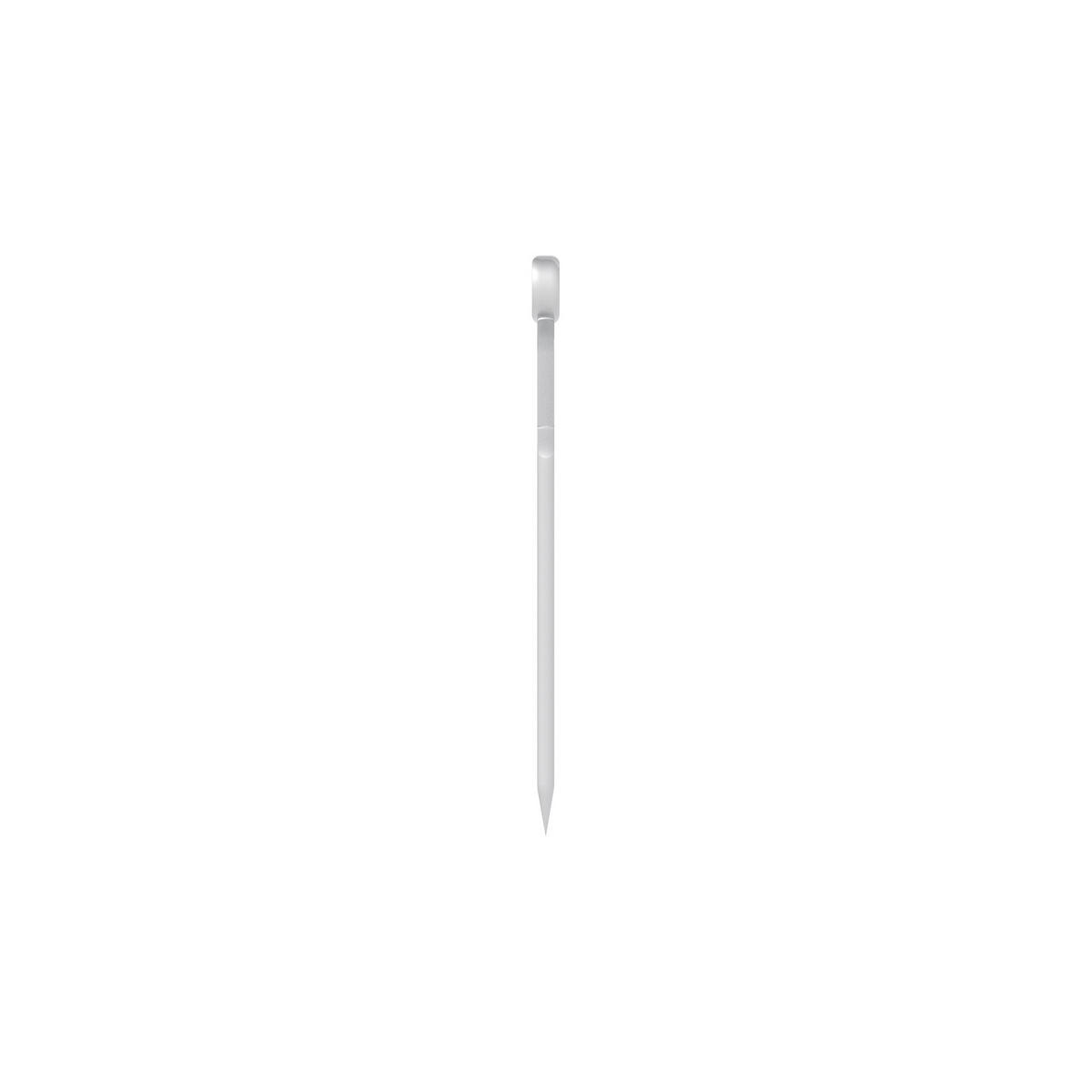STECKNADELN MIT WIDERHAKEN, Glasklar, Packung 100 Stück - Transparent, Kunststoff (0.5/3.5/1cm) - INTERDECO