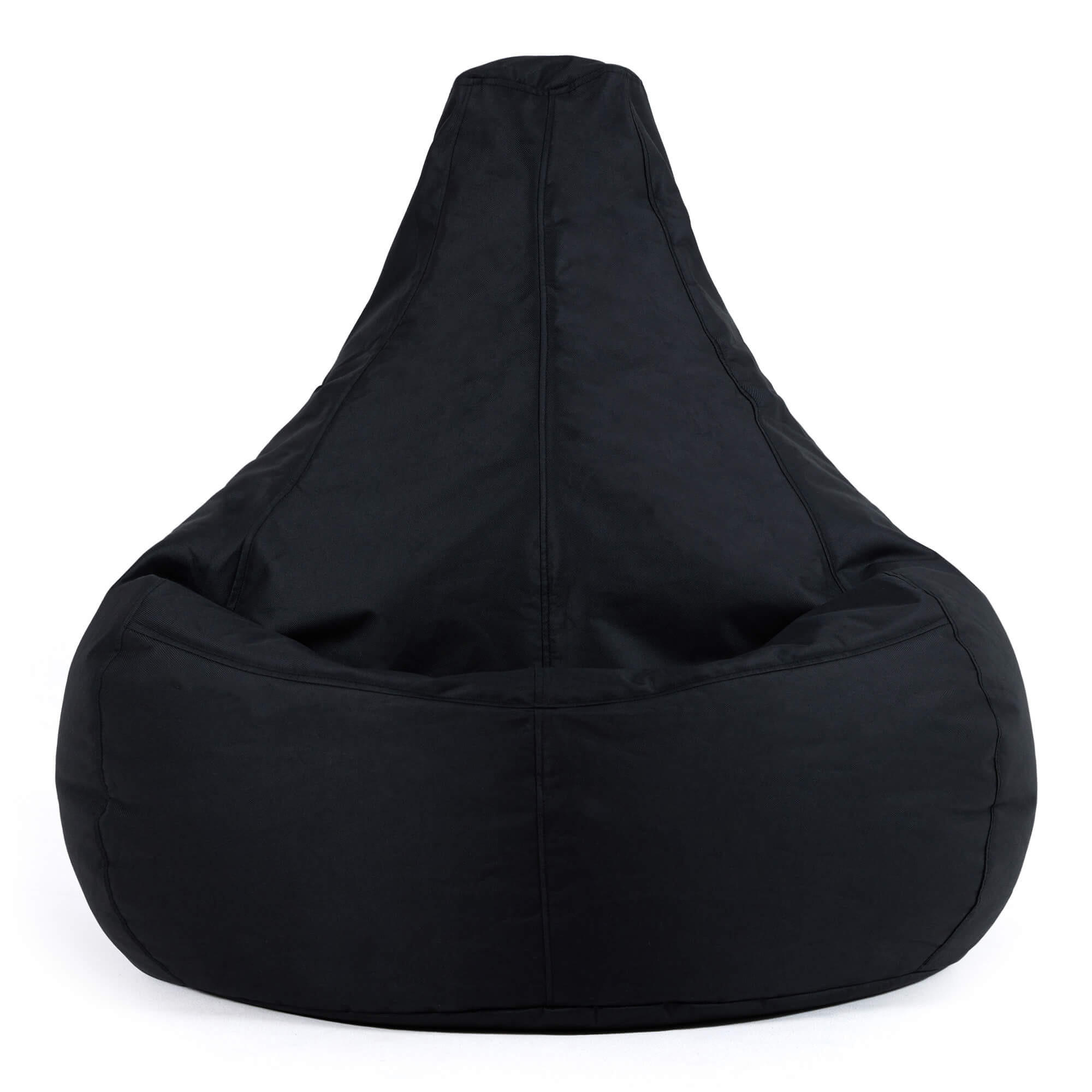 OUTDOORSITZSACK Liegestuhl - Schwarz, Kunststoff (90/73/84cm) - Veeva
