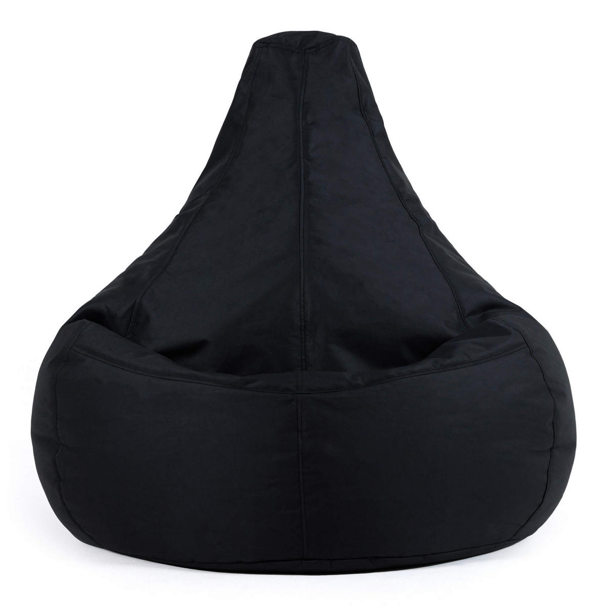 OUTDOORSITZSACK Liegestuhl - Schwarz, Kunststoff (90/73/84cm) - Veeva