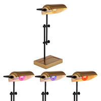 LED TISCHLEUCHTE Metall Gold Schwarz - Goldfarben, Metall (26.5/18.2/50cm) - Globo Lighting