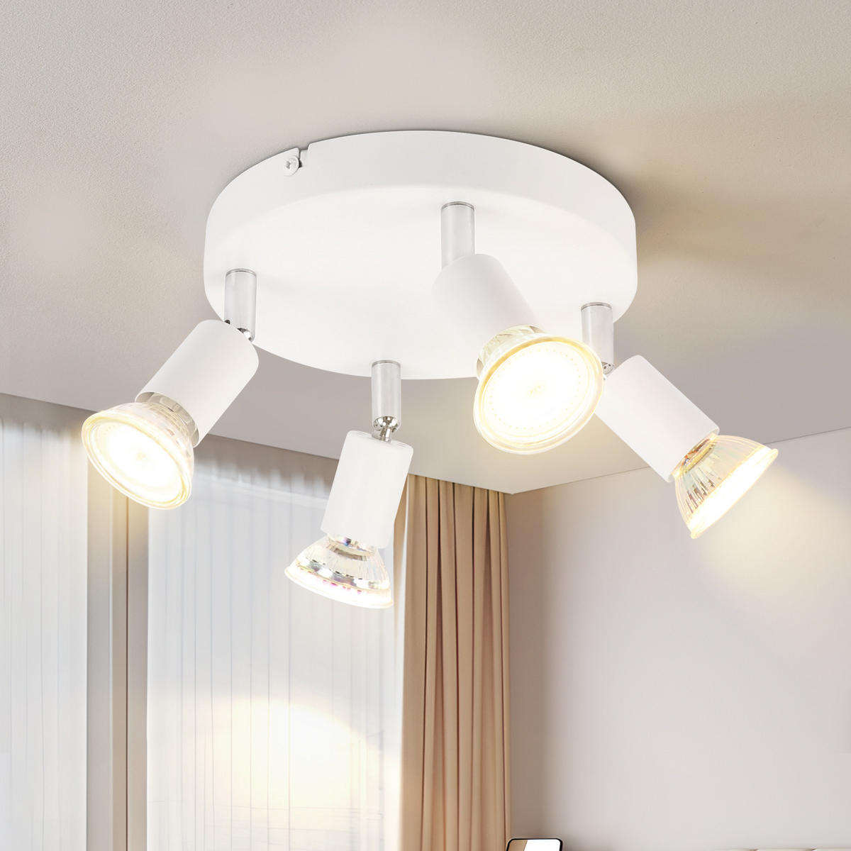 STRAHLER Nyrzexk 15/8/15 cm - Weiß, Metall (15/15/8cm) - ZMH