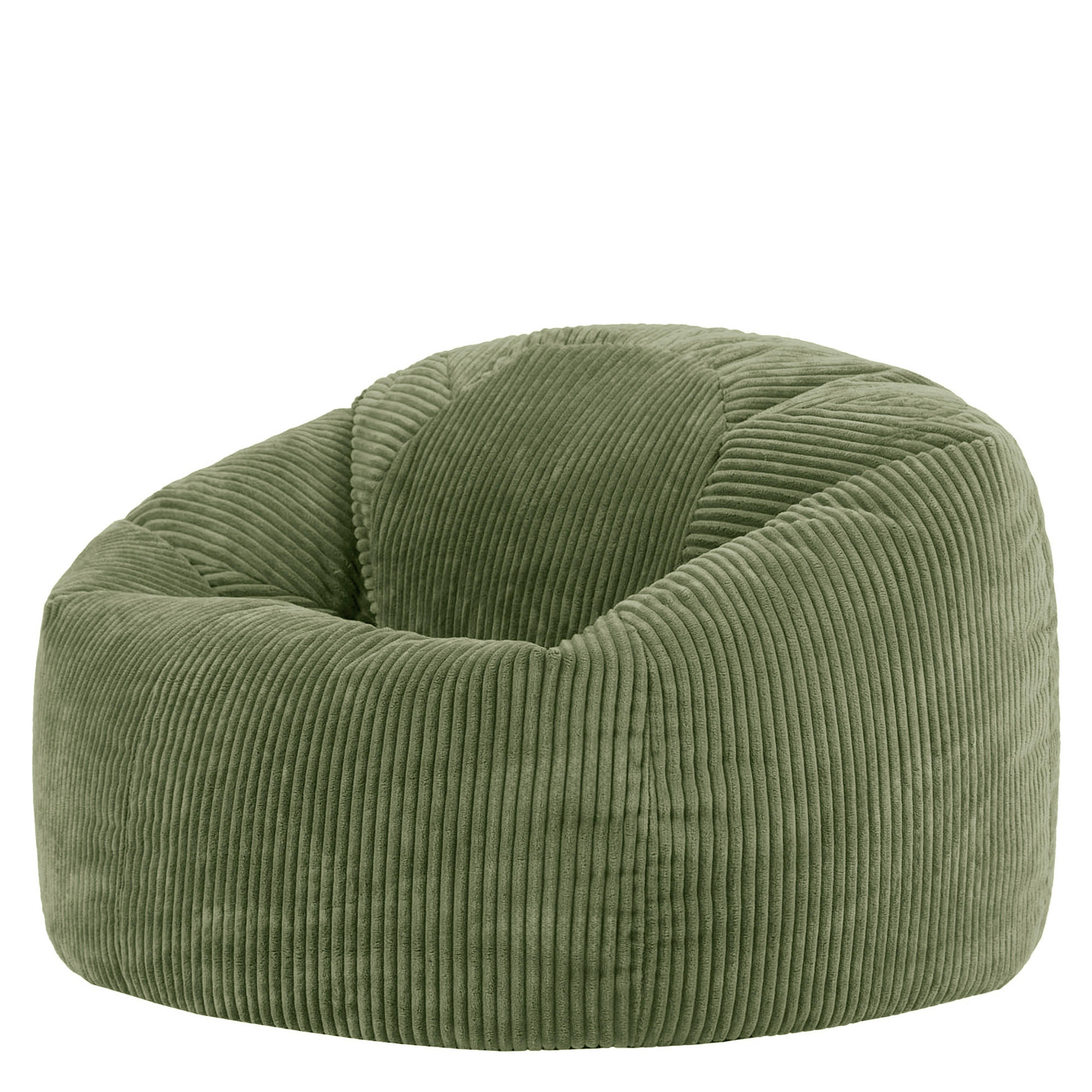 SITZSACK Cord Kingston XXL - Salbeigrün, Textil (92/52/92cm) - icon