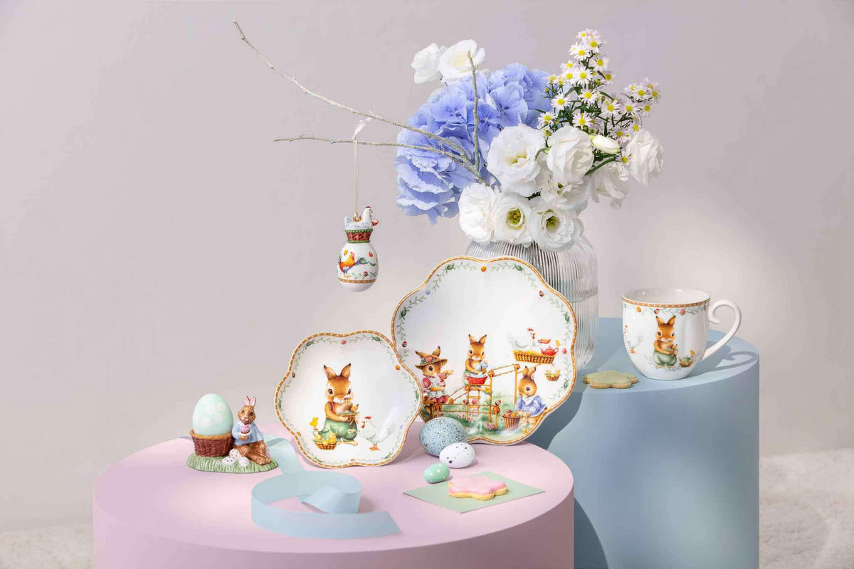 TELLER Easter Edition 2026 bunt ø 22,3 cm - Multicolor, Keramik (22.3cm) - Villeroy & Boch