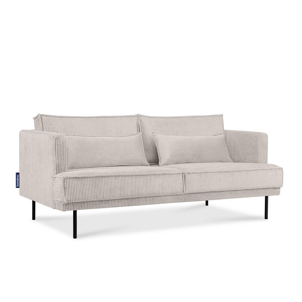 Thumbnail - Konsimo® 3-Sitzer-Sofa, Creme, Textil, 193x84x92 cm, Hergestellt in Europa, Wohnzimmer, Sofas & Couches, Sofas, 3-Sitzer...
