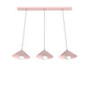 HÄNGELEUCHTE - Pink, Metall (25/100/120cm) - Lumicom
