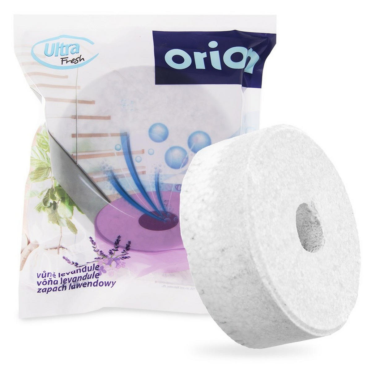 ERSATZTABLETTE Ultra Fresh Lavendel violett - Violett, Naturmaterialien (10/3.8/10cm) - Orion 