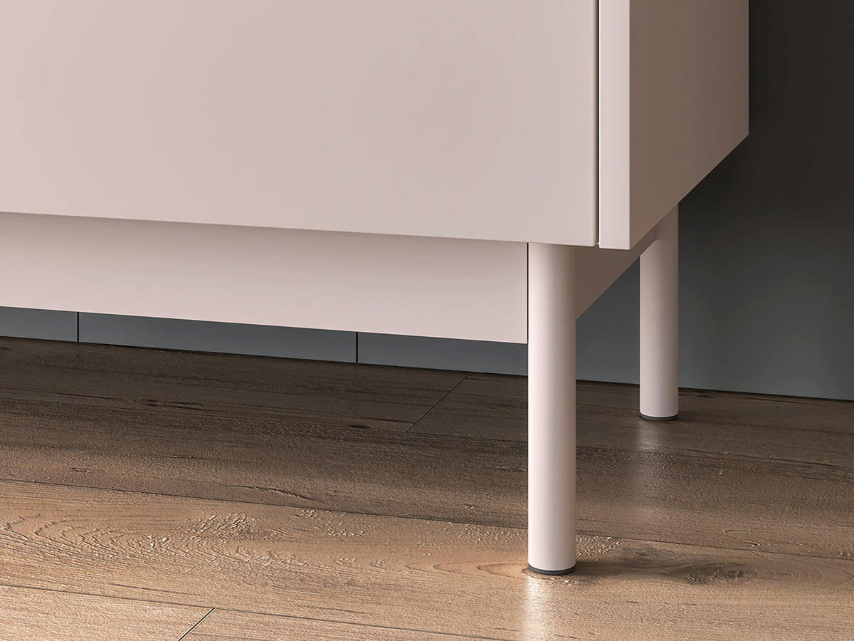 KOMMODE – 154 cm – Dunea - Kaschmir/Eichefarben, Holzwerkstoff (154/85/40cm) - hi-markt