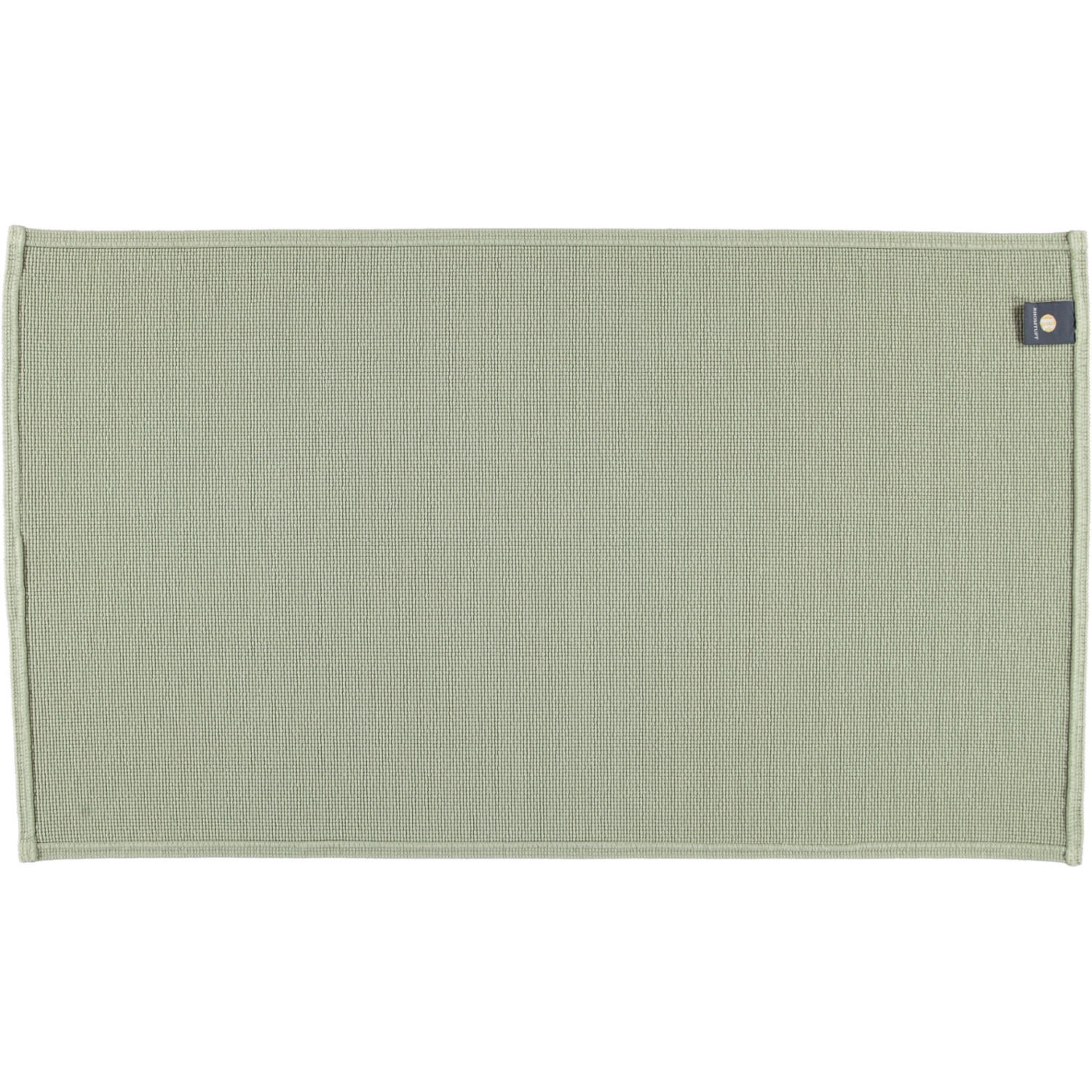 BADEMATTEN PLAIN JADE - 90 - Jadegrün, Textil (70/120cm) - Rhomtuft