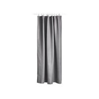 DUSCHVORHANG Lux grau 180x200 cm - Grau, Textil (200/180cm) - Zone Denmark