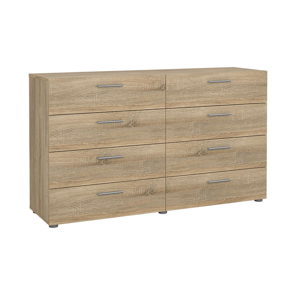 KOMMODE, Pepe, Eiche, Holzwerkstoff, 140 x 40 x 82 cm - Eichefarben, Holzwerkstoff (140/82/40cm) - ebuy24