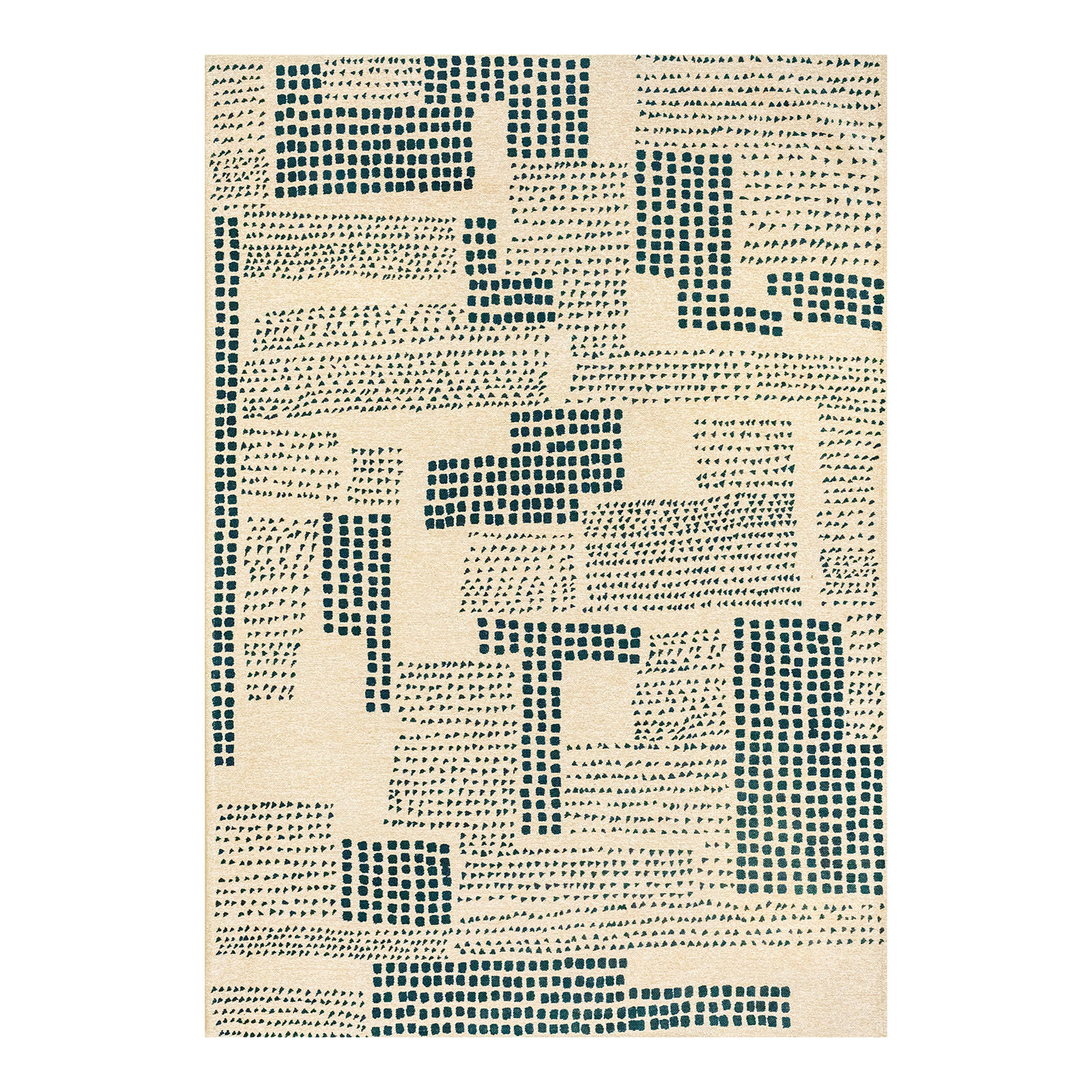 PREPROGA Zen Garden Scots Pine 240/340 cm - modra, umetna masa/tekstil (240/340cm) - Louis De Poortere